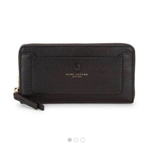 Marc Jacobs Espresso Leather Wallet